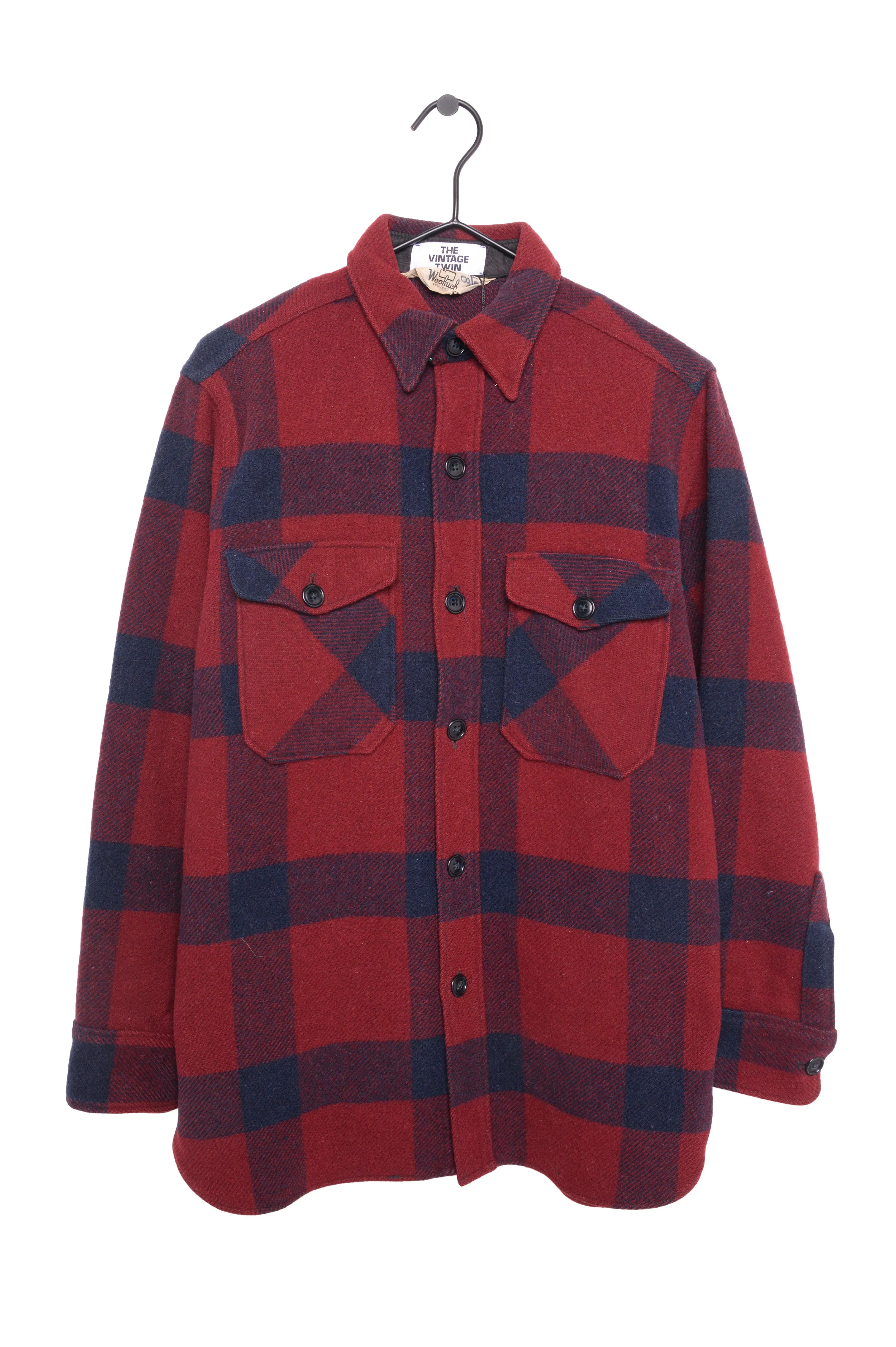 1960s Woolrich Heavyweight Wool Flannel