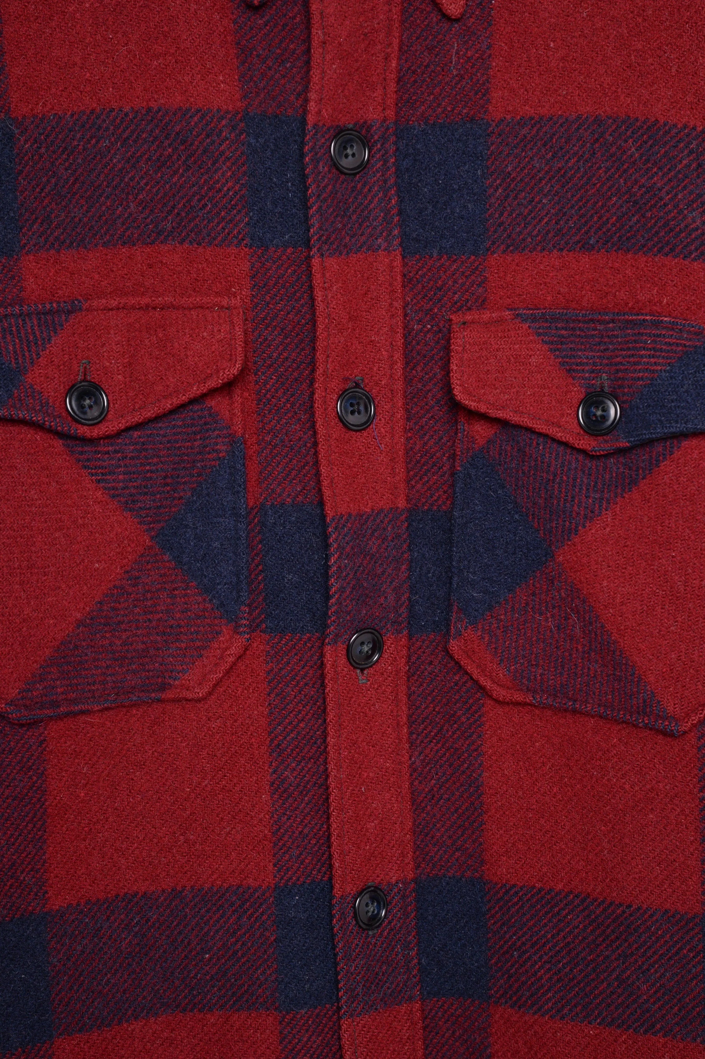 1960s Woolrich Heavyweight Wool Flannel