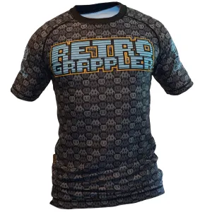 8-Bit Grey Rash Guard