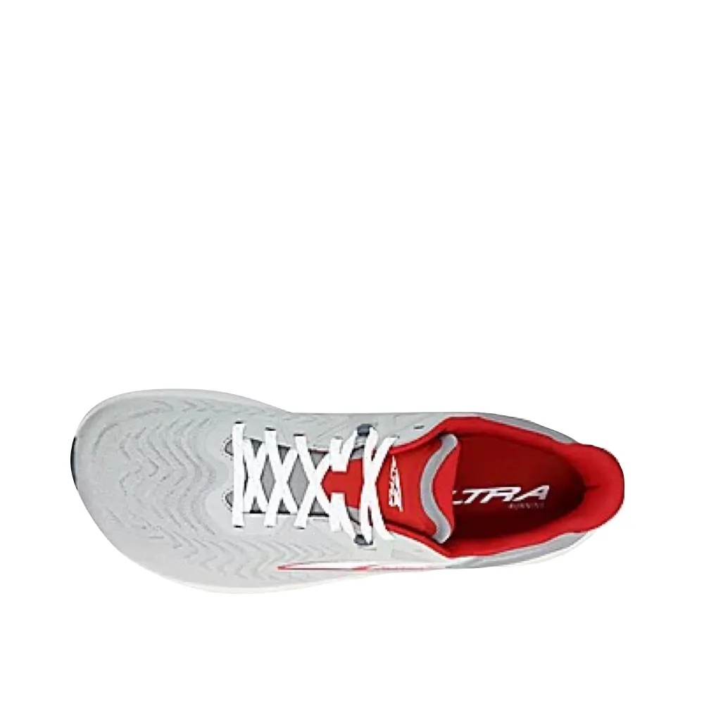 Altra Men's Torin 7 Sneaker in Gray/Red