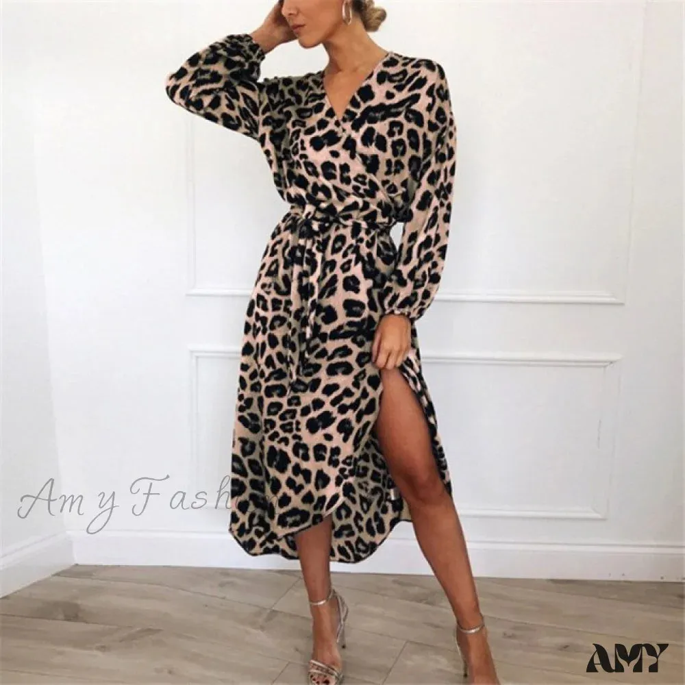 Amy Fashion - Gorgeous Slim Sleeveless Chiffon Long Maxi Dresses