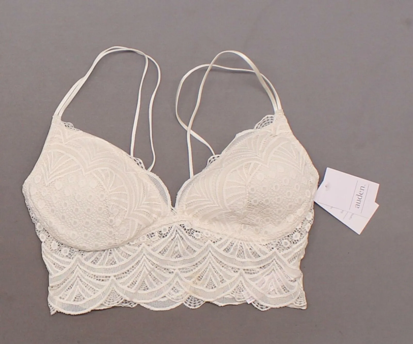 Auden Women's Longline Lace Bralette Bra
