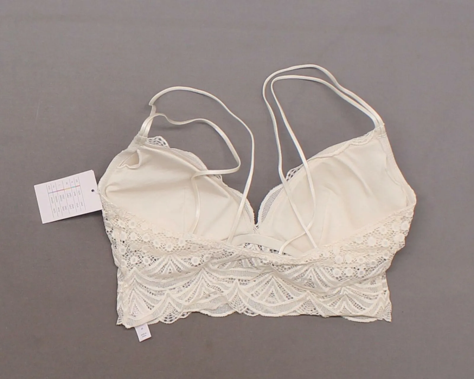 Auden Women's Longline Lace Bralette Bra