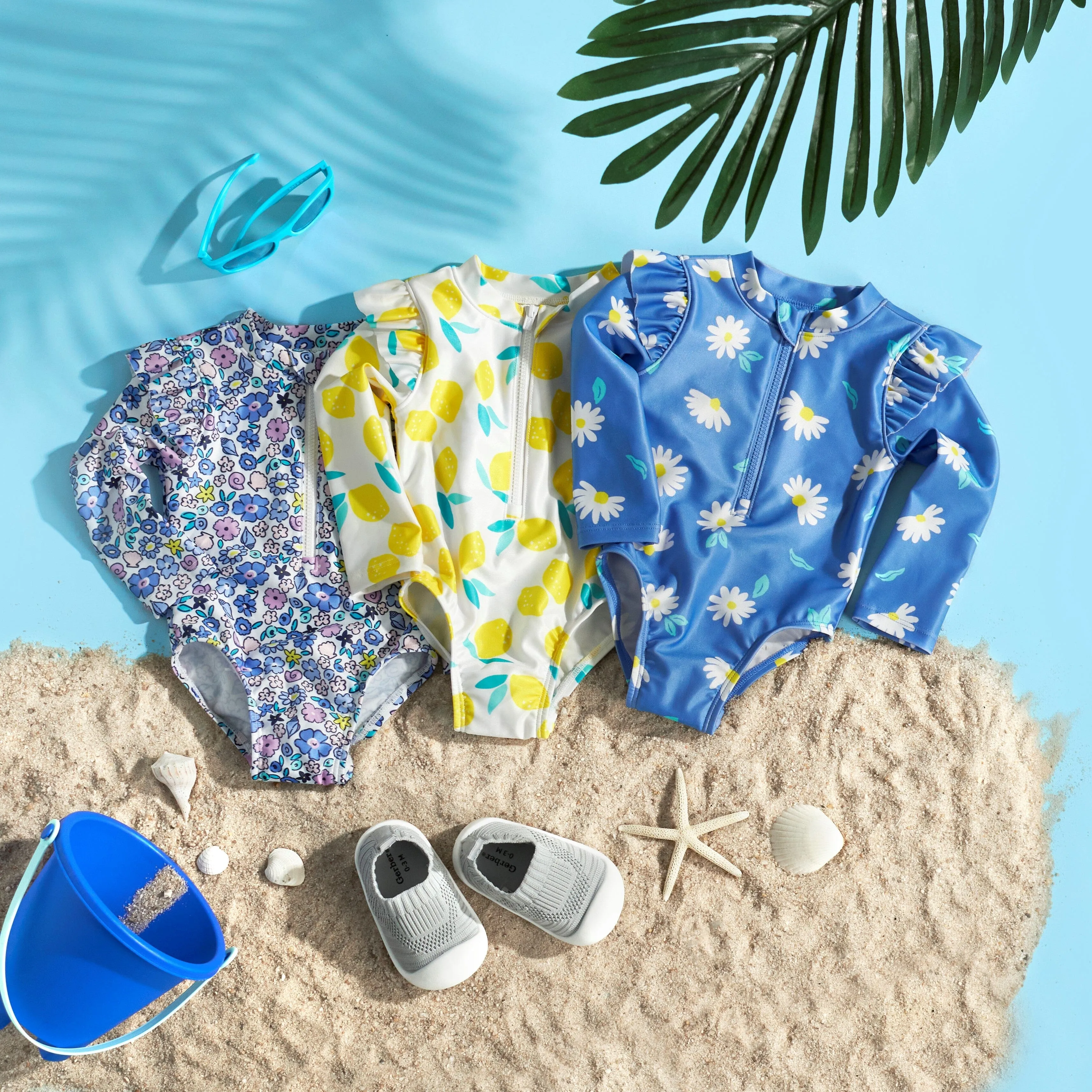 Baby & Toddler Girls UPF 50  Vacation Vibes Rash Guard
