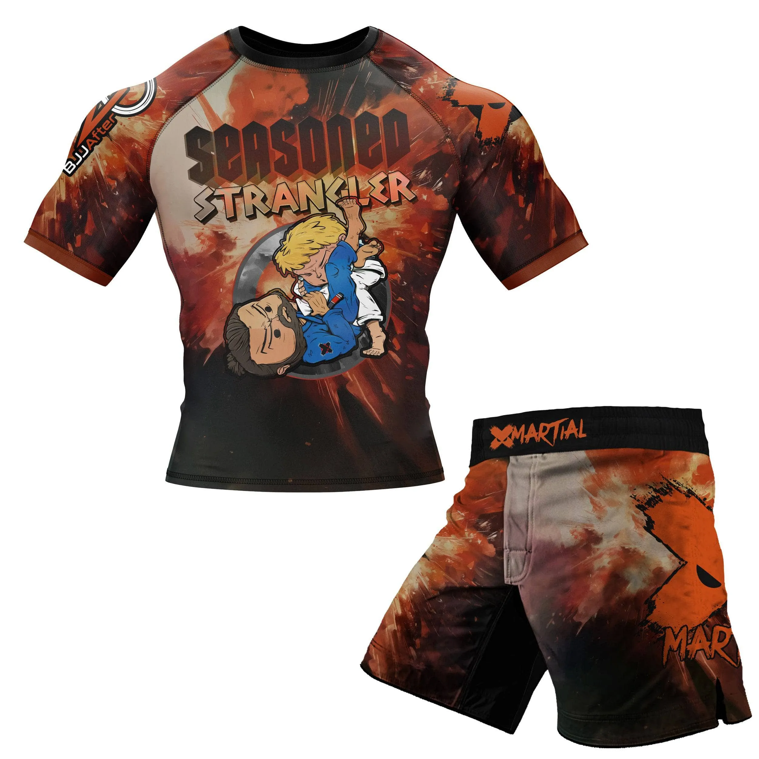 BJJ After 40 Too Old Rash Guard