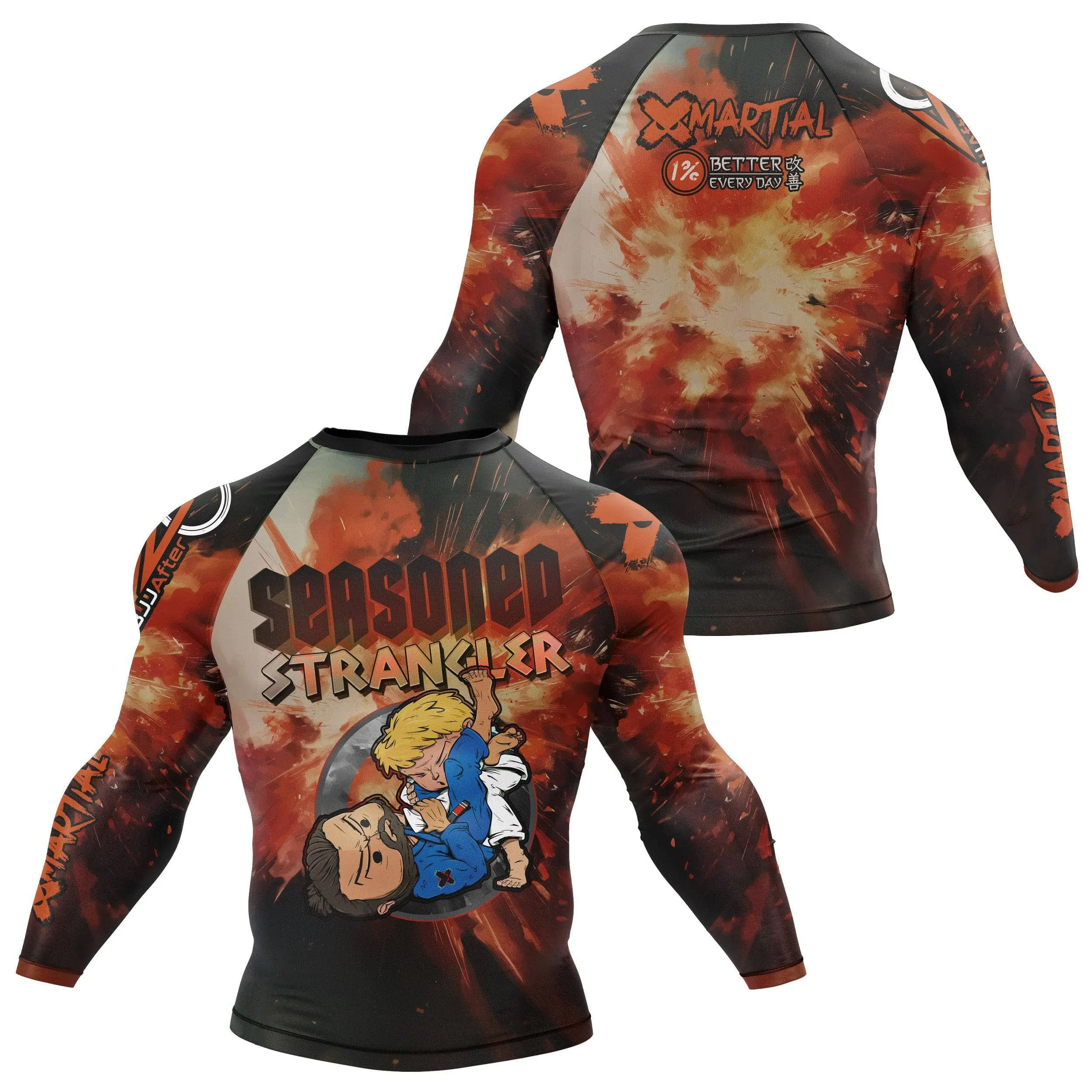 BJJ After 40 Too Old Rash Guard