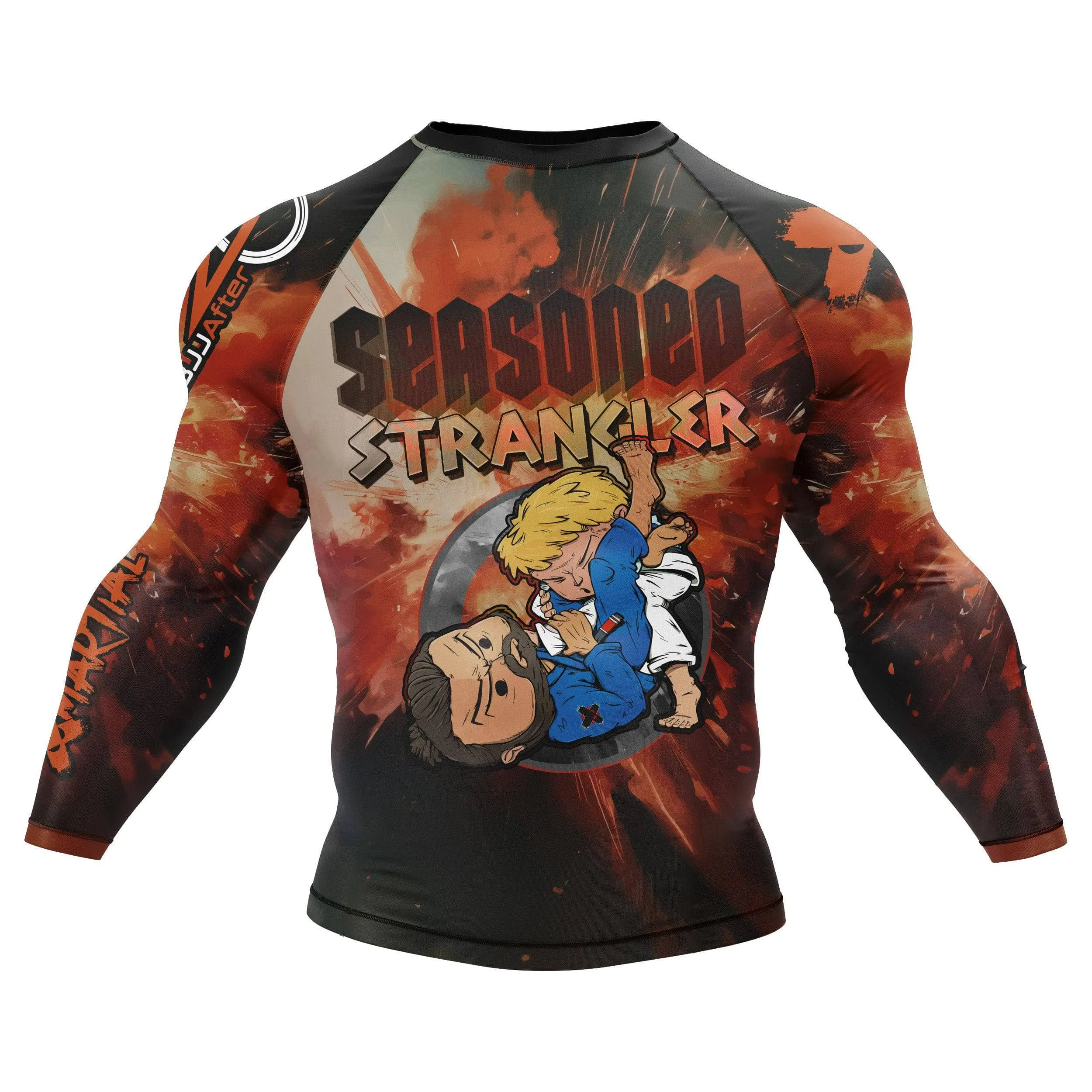 BJJ After 40 Too Old Rash Guard