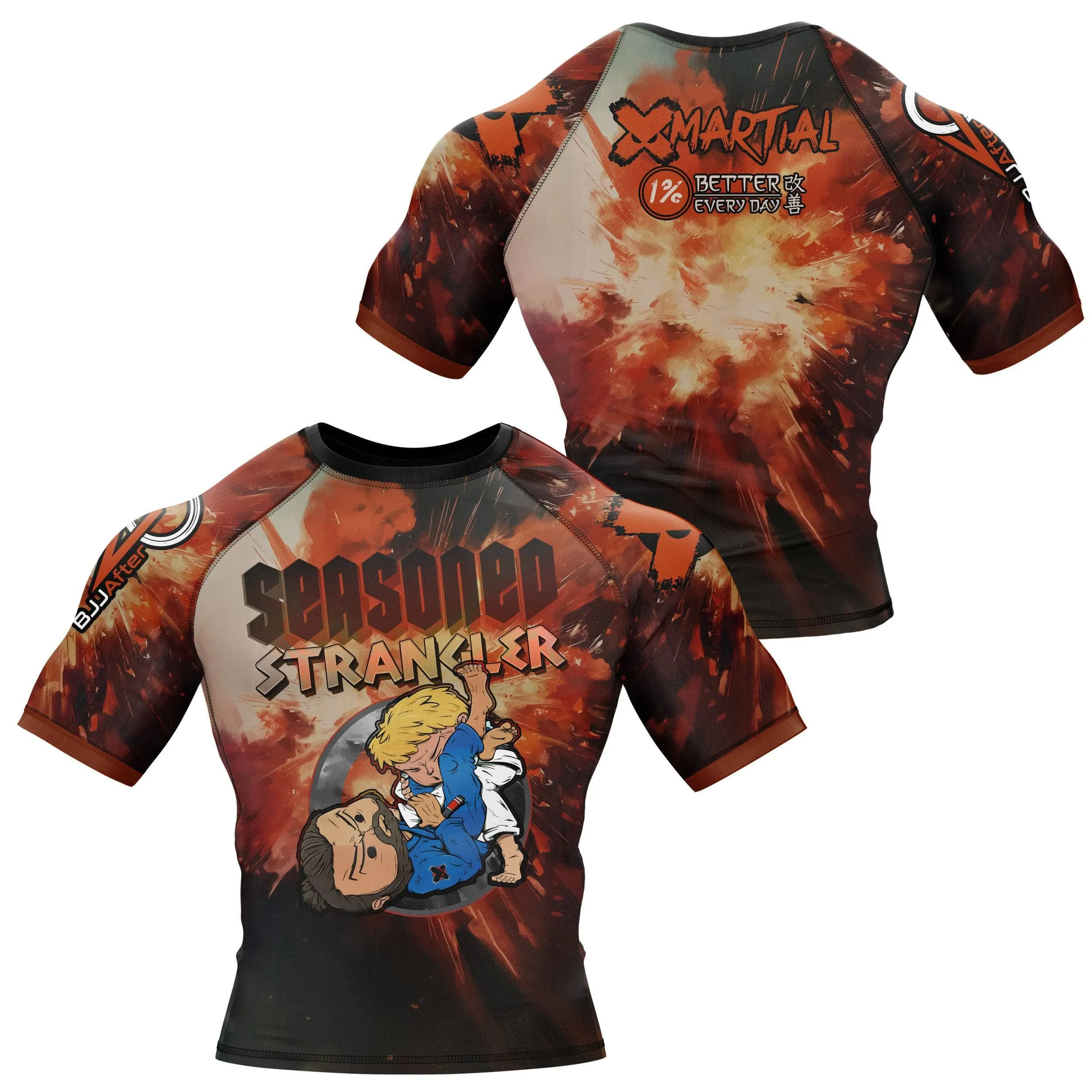 BJJ After 40 Too Old Rash Guard