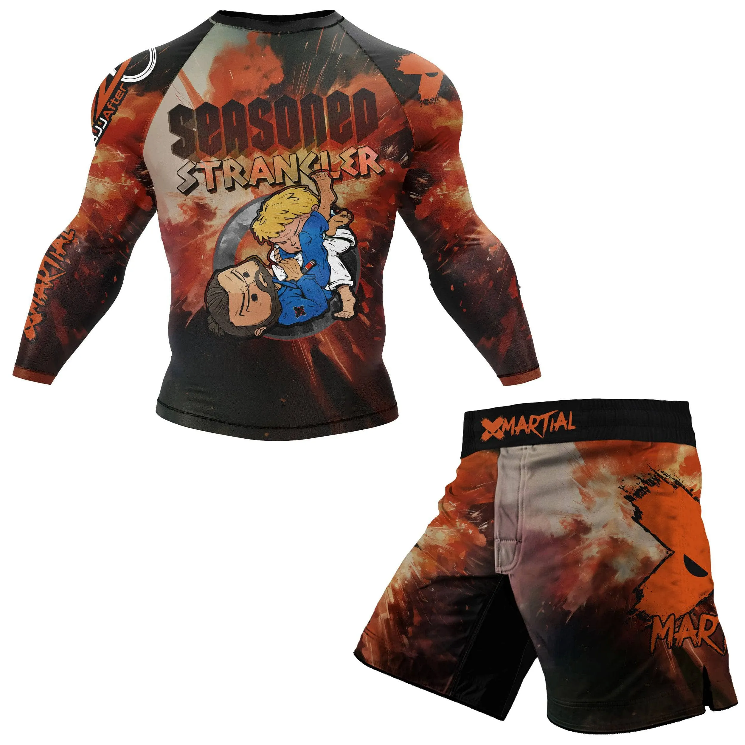BJJ After 40 Too Old Rash Guard
