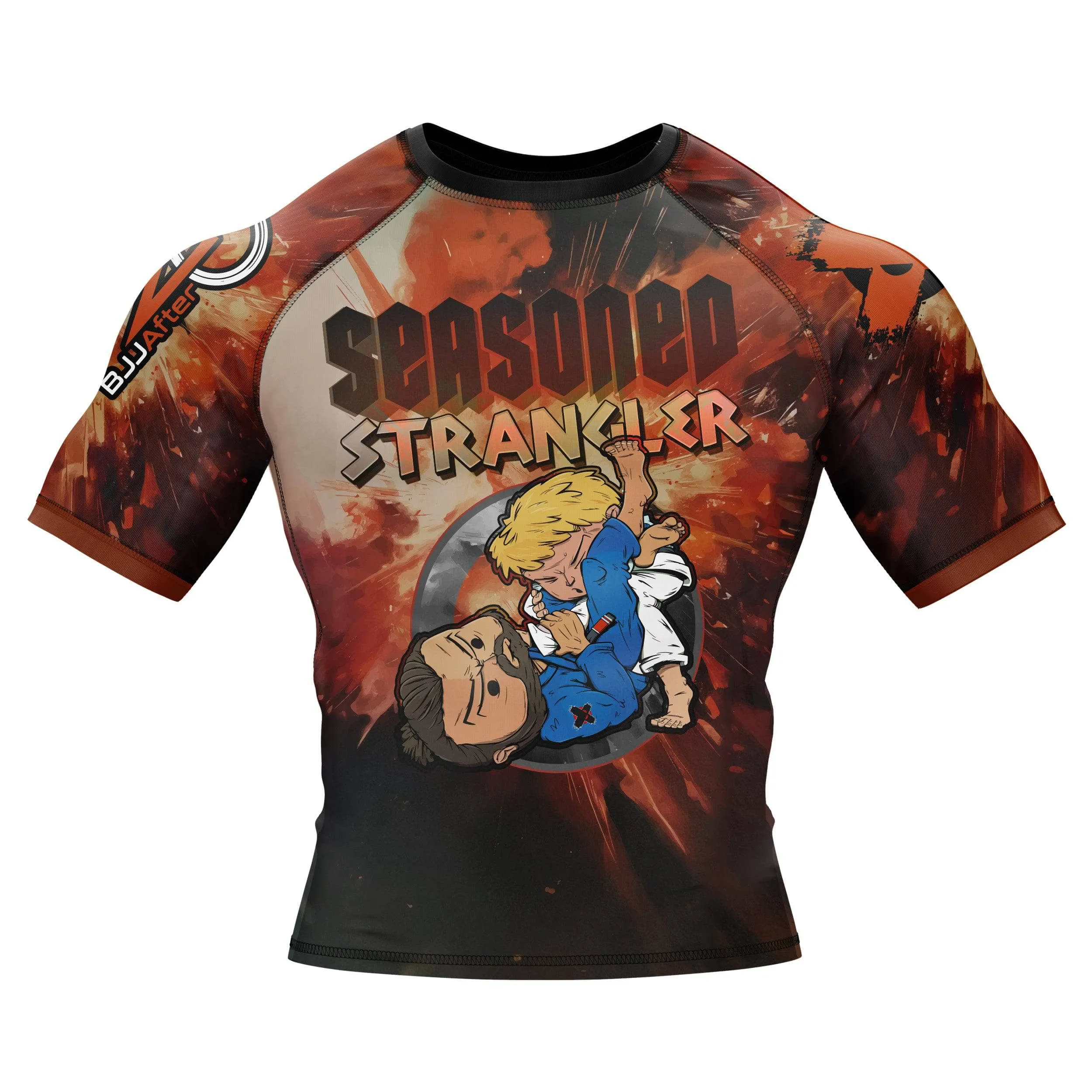 BJJ After 40 Too Old Rash Guard