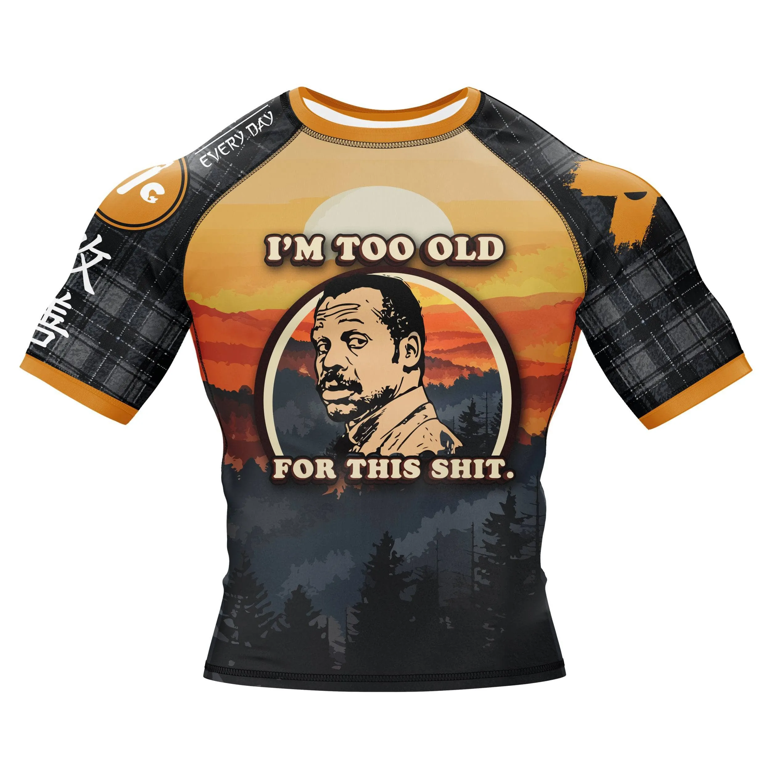 BJJ After 40 Too Old Rash Guard