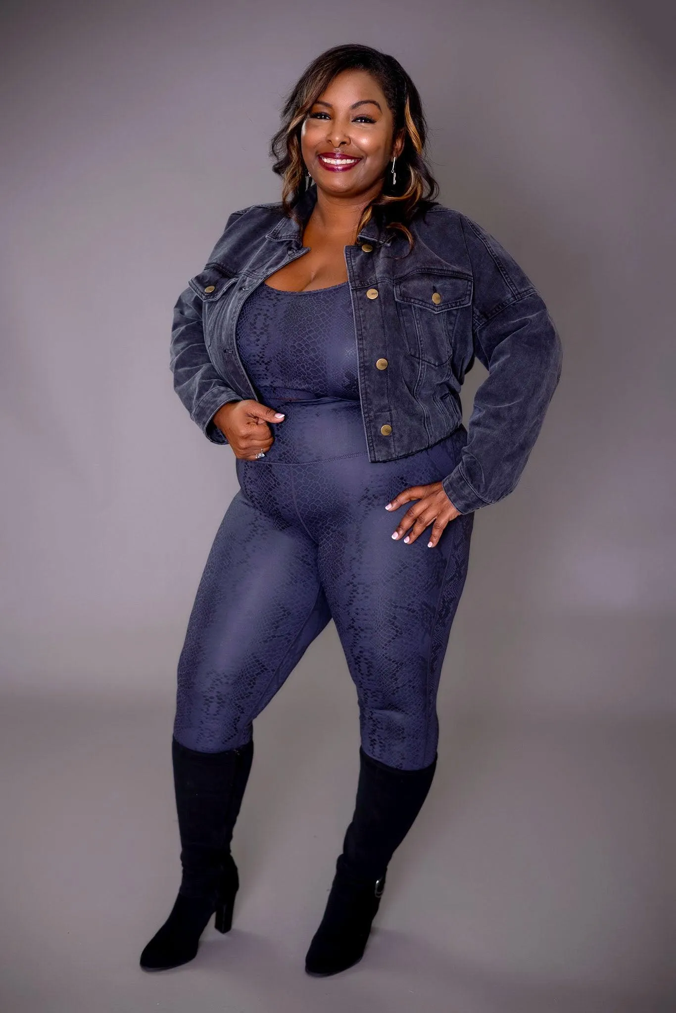 Black Mamba Leggings Set