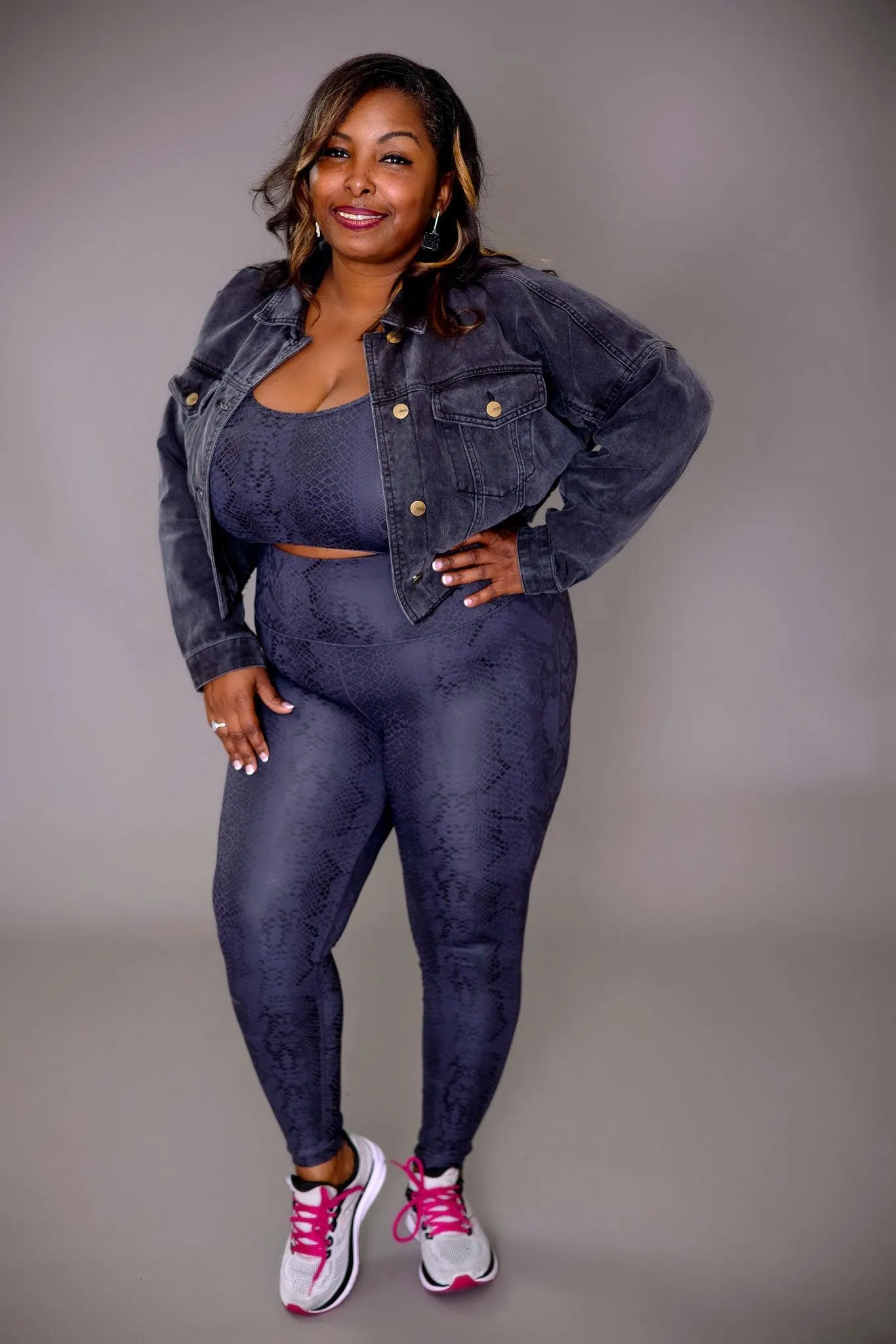 Black Mamba Leggings Set