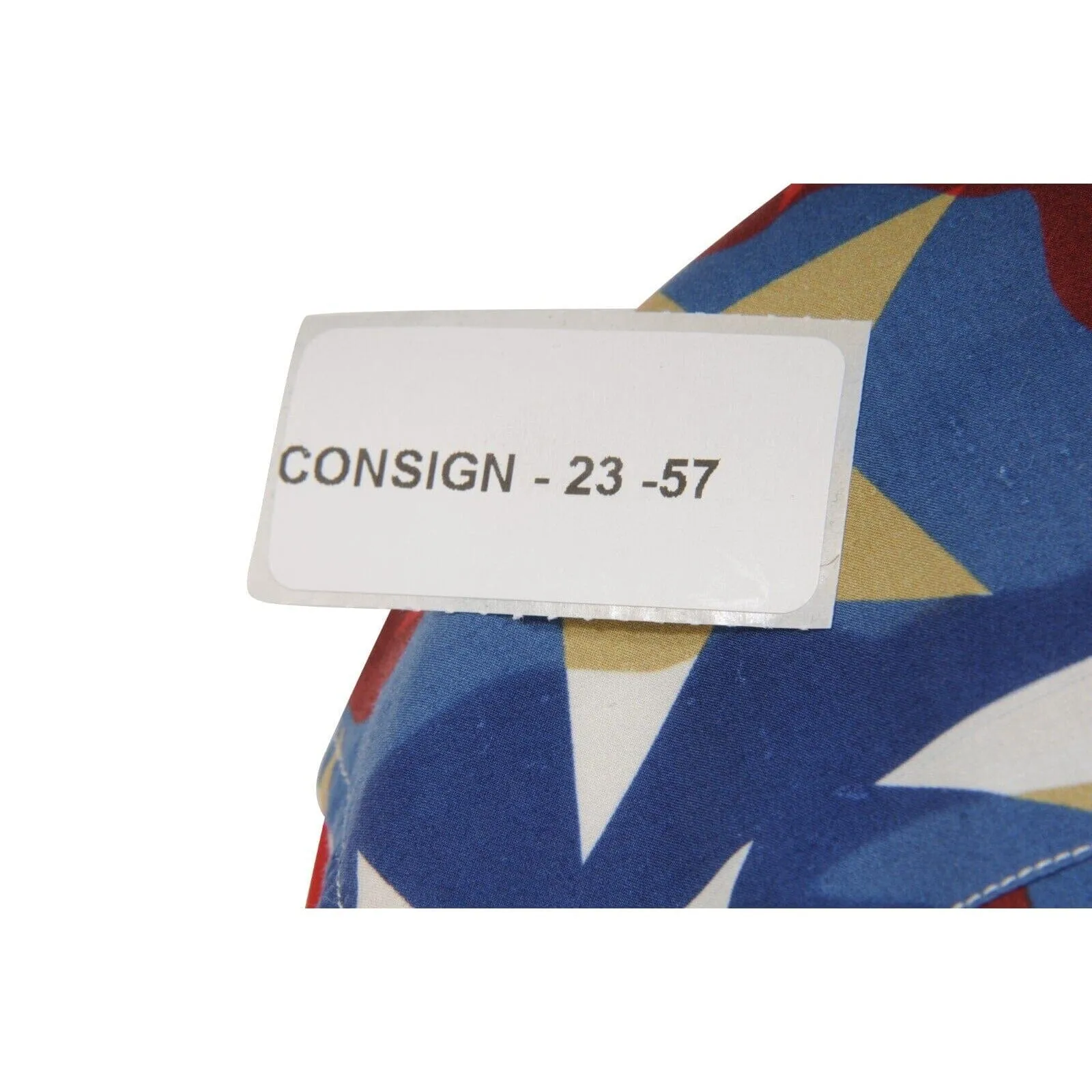 Blue Red Camo Star Button Down Shirt