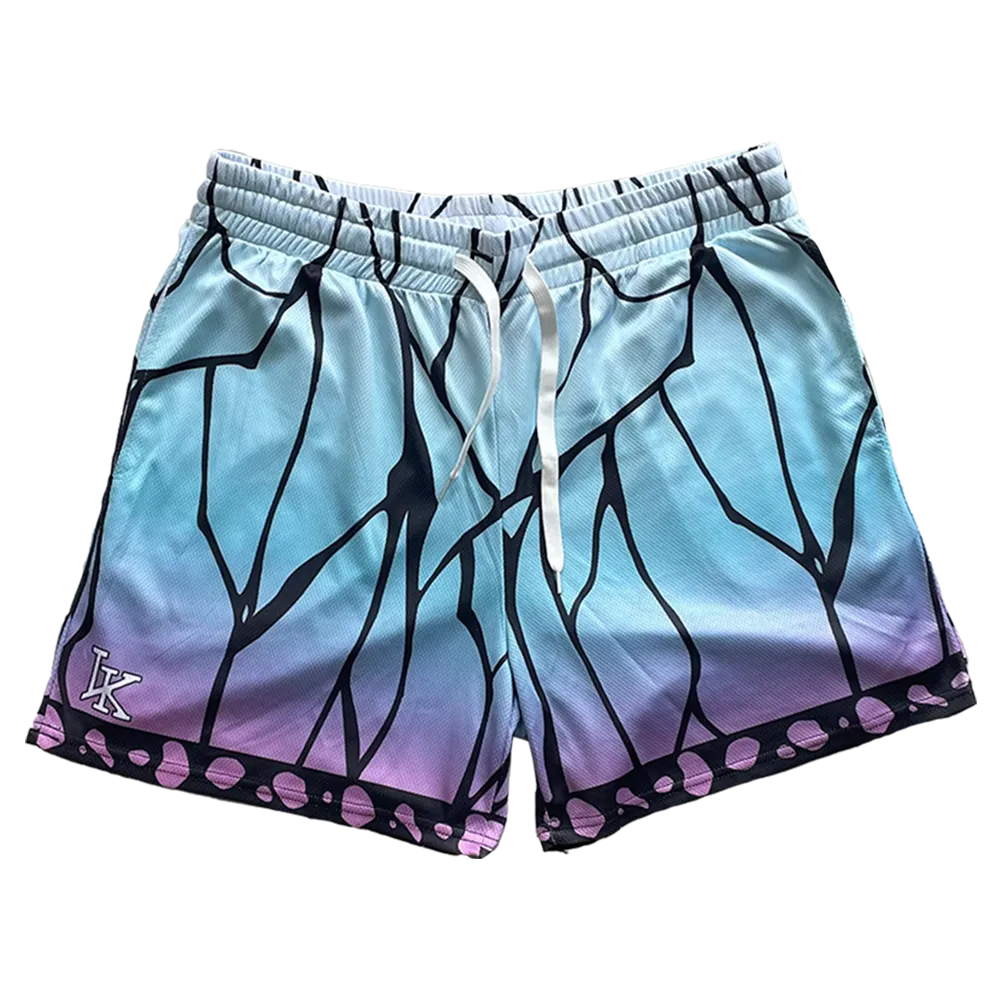 Butterfly Pattern Shorts