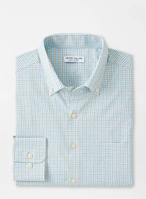 Chelan Performance Twill Sport Shirt - Mint Blue