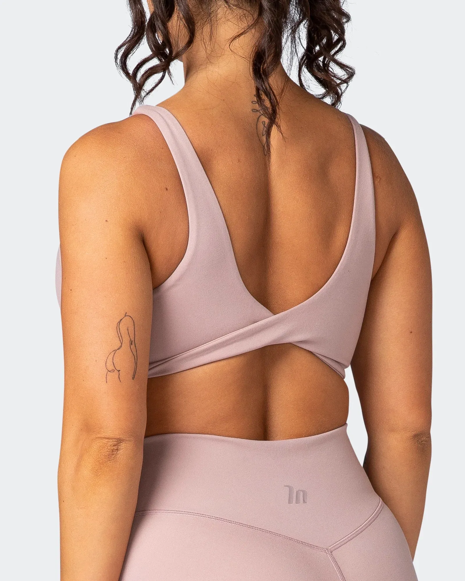 Demi Bralette - Rosewood