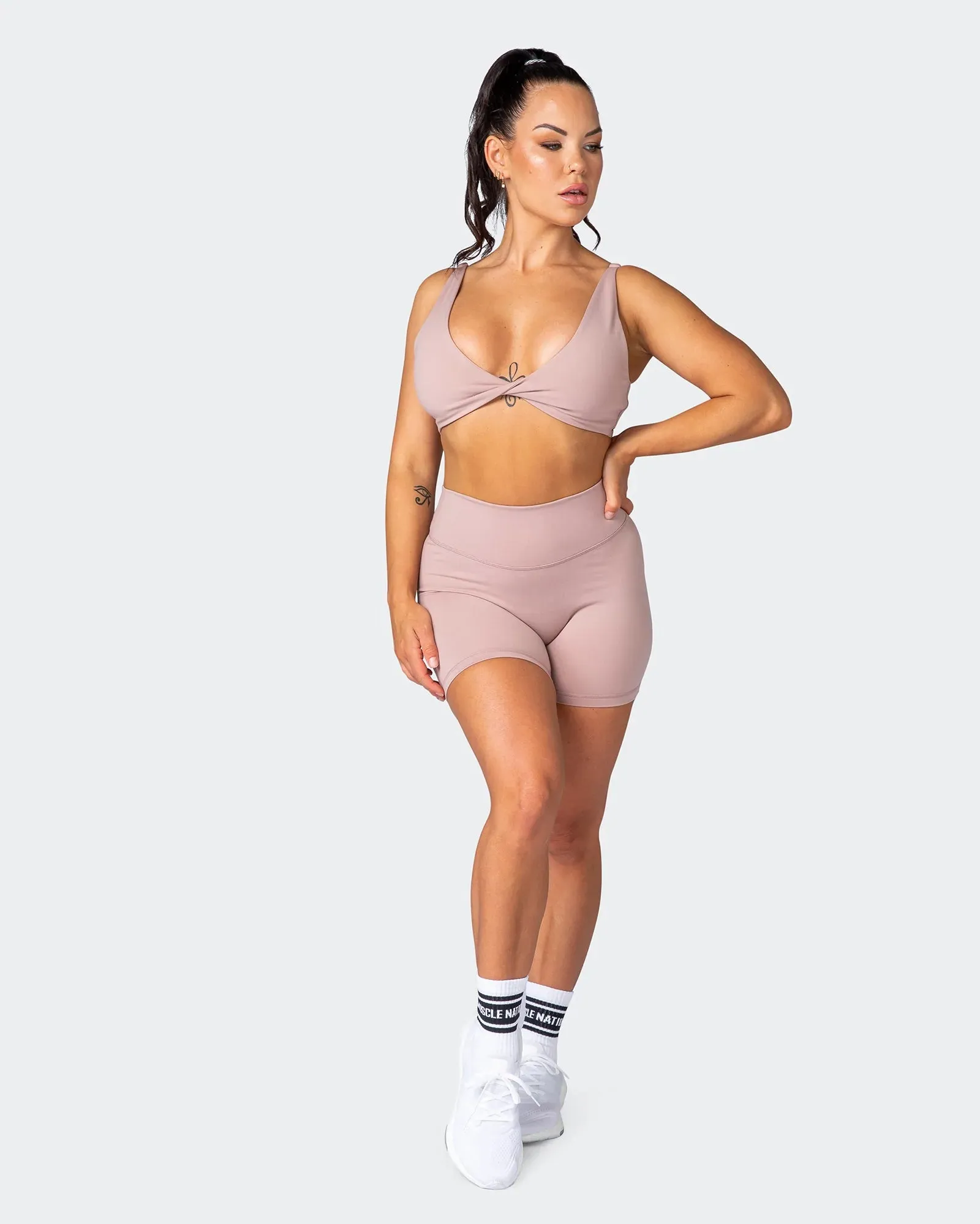 Demi Bralette - Rosewood