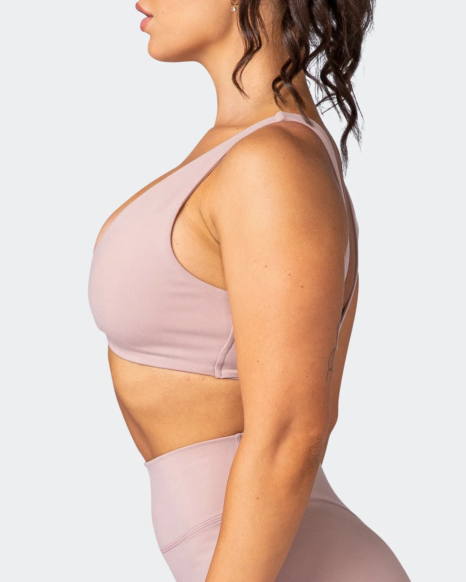 Demi Bralette - Rosewood
