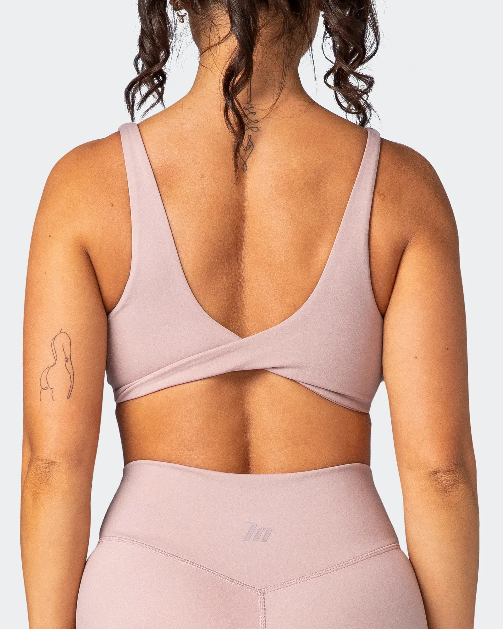 Demi Bralette - Rosewood