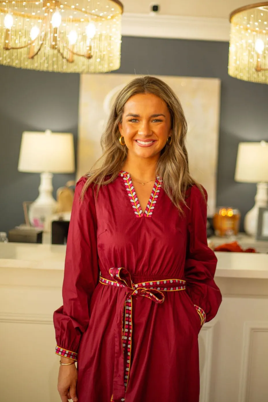 Embroidered Dress