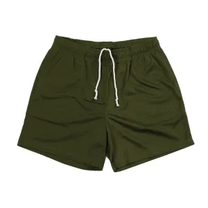 Everyday Mesh Shorts - Olive