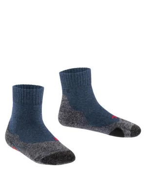 Falke Kids&#x27; TK2 Short Trekking Short Socks Dark Blue | Buy Falke Kids&#x27; TK2 Short Trekking Short Socks Dark Blue here | Outnorth