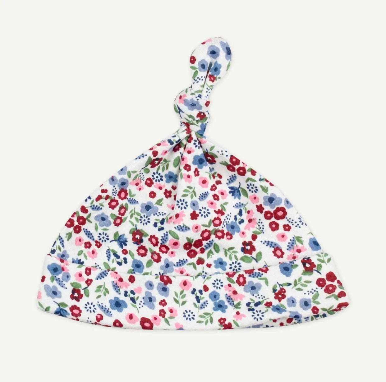 Floral Organic Cotton Gown Set