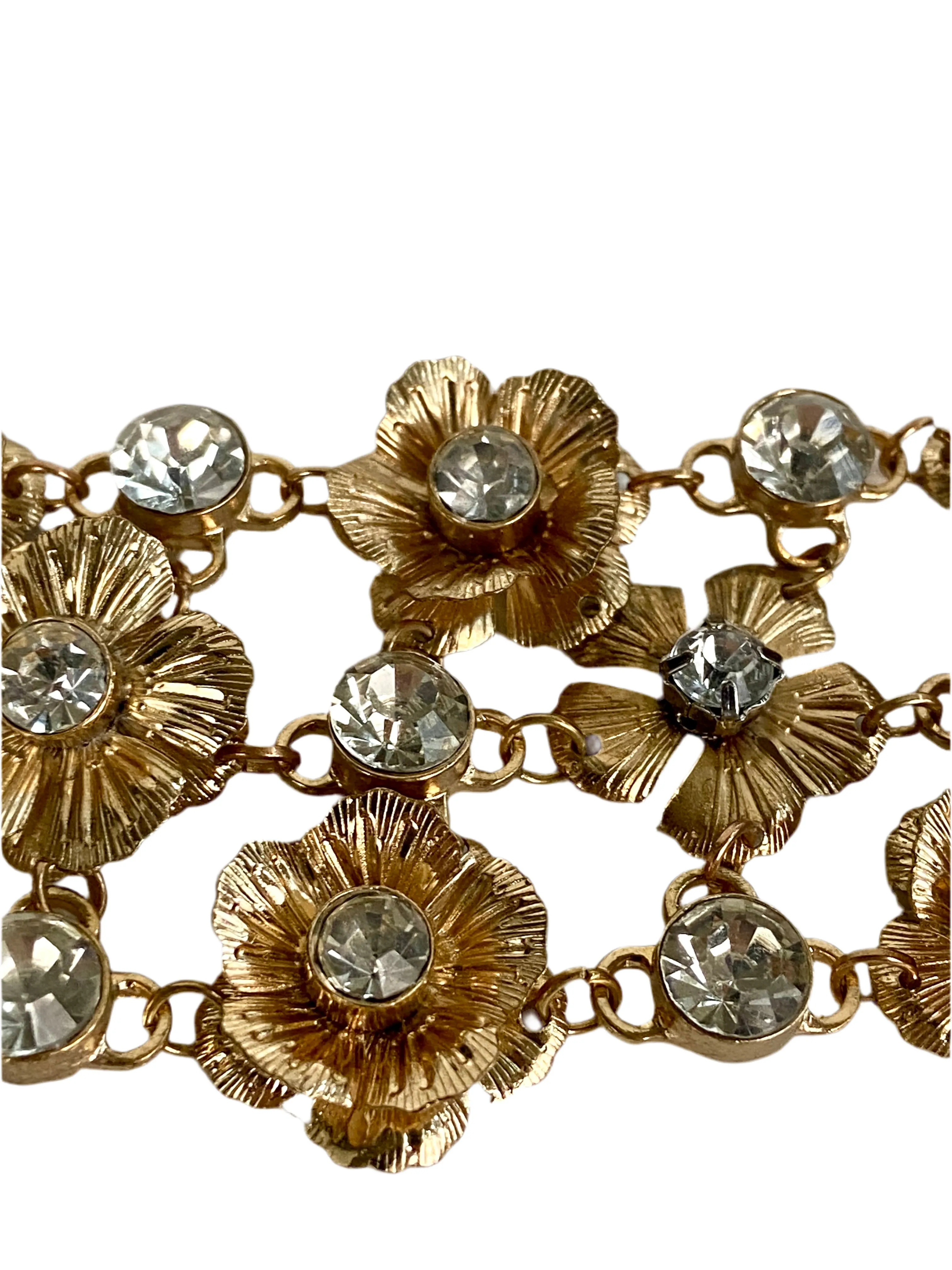 Golden vintage belt