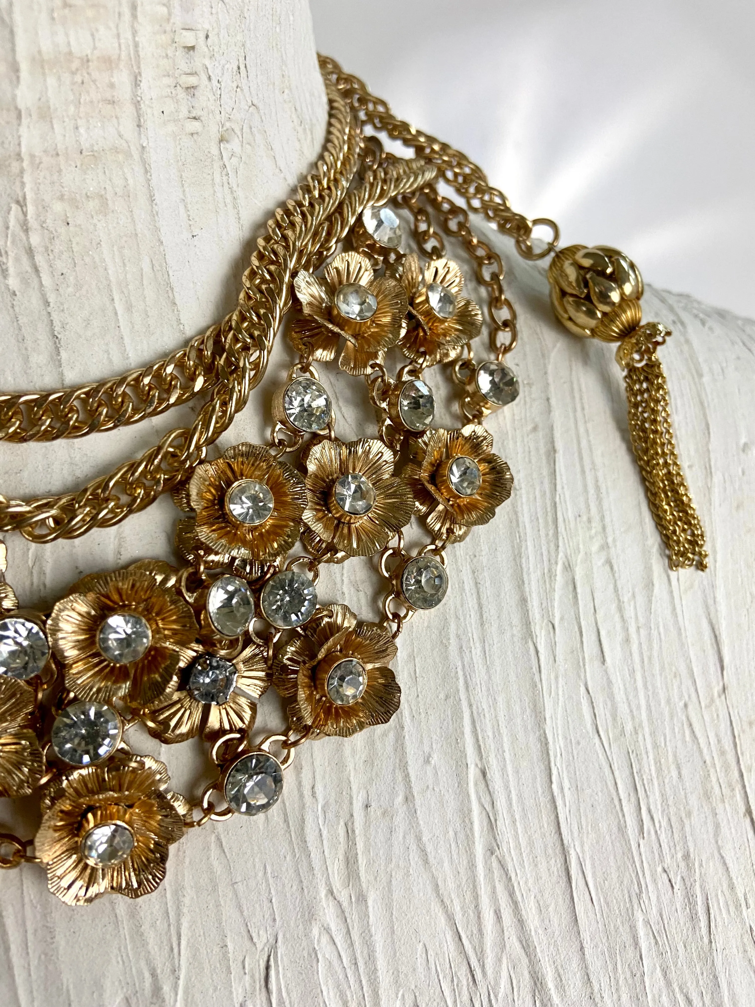 Golden vintage belt