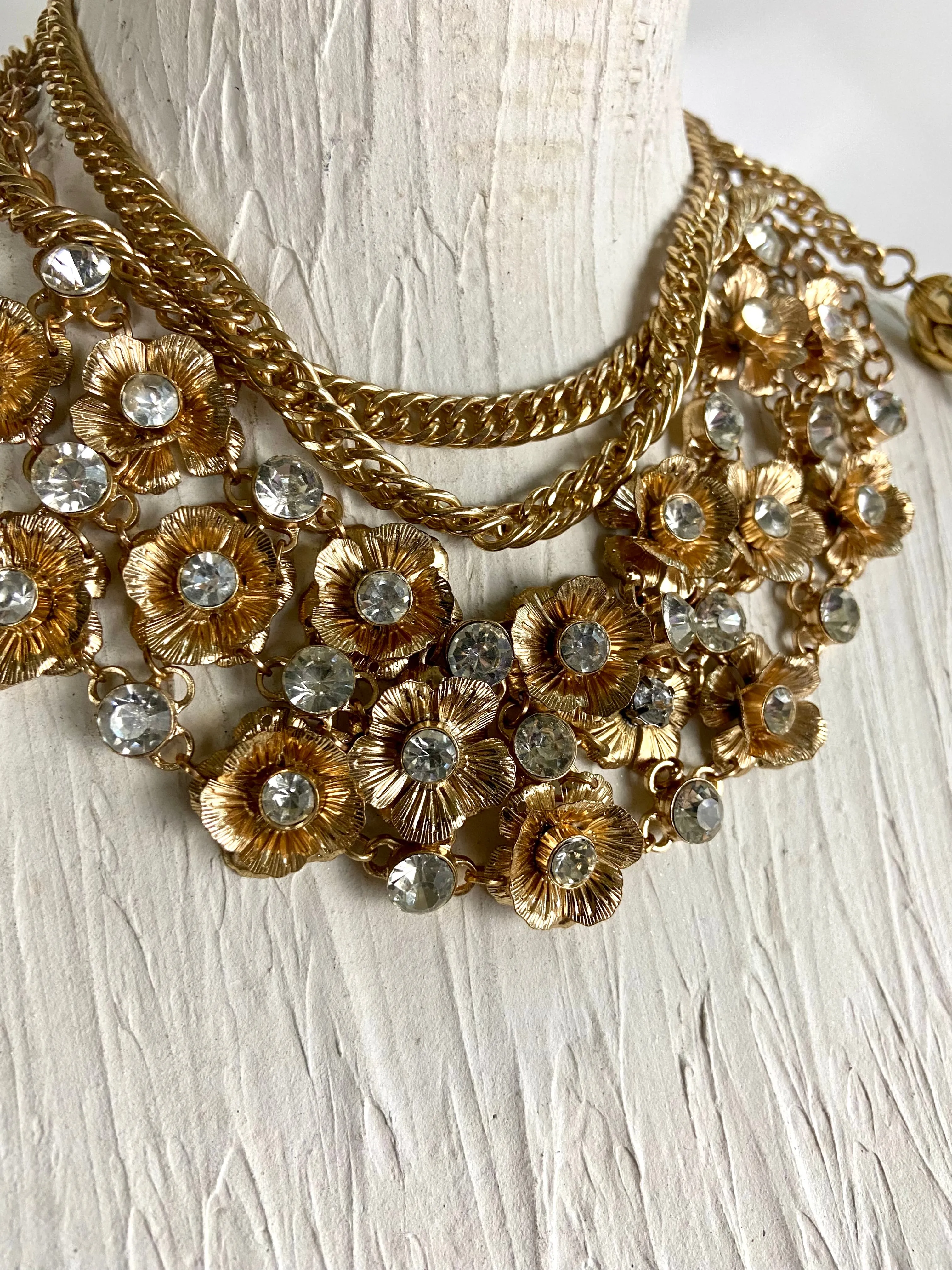 Golden vintage belt