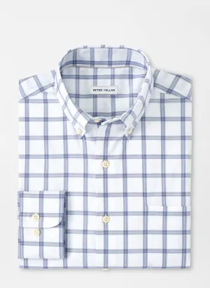 Gorham Crown Lite Cotton-Stretch Sport Shirt - White