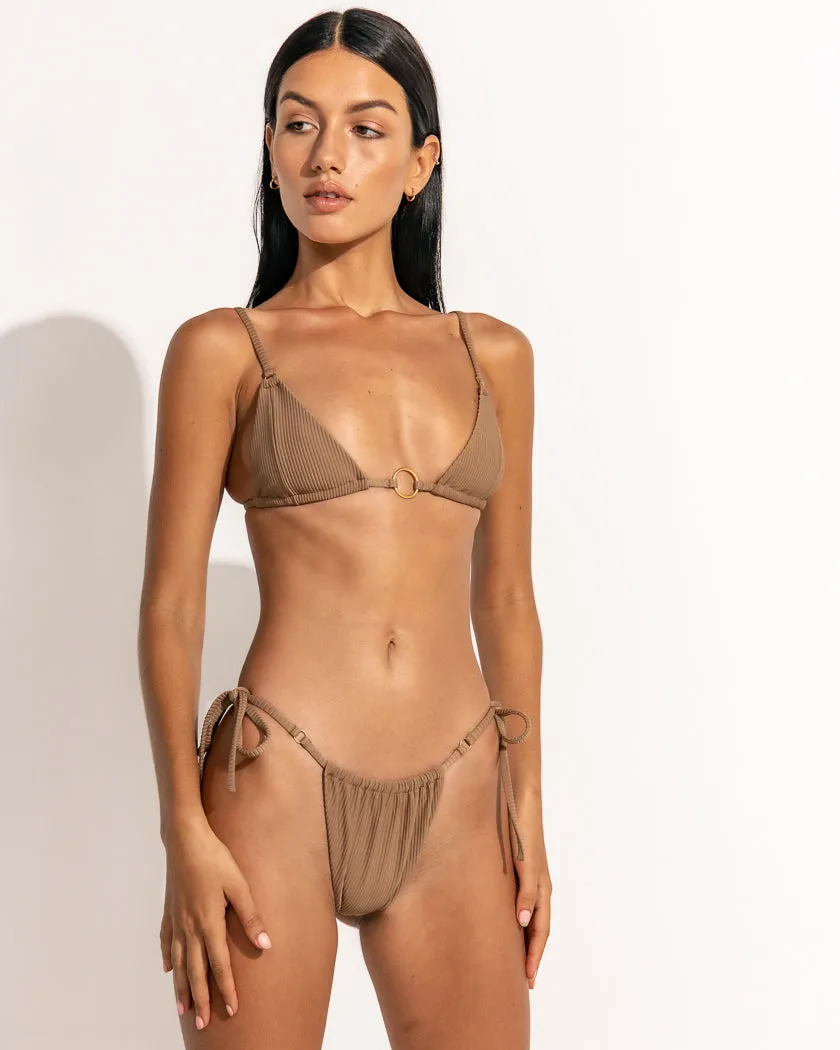 IRIS TOP | Espresso Ribbed