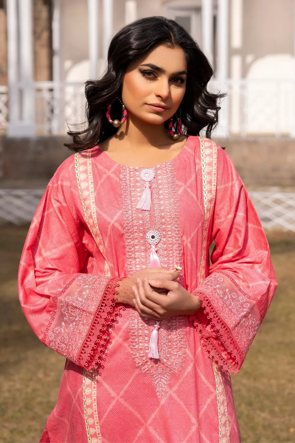 Ittehad | Embroidered Lawn | I-34