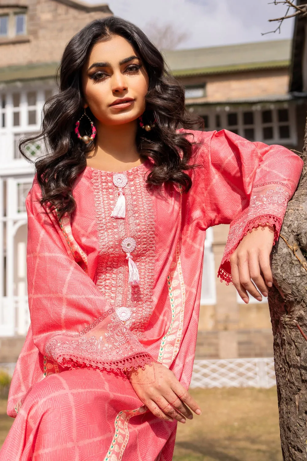 Ittehad | Embroidered Lawn | I-34
