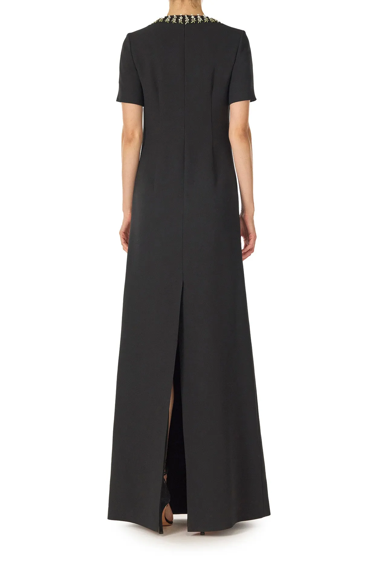 Jeweled Neck Caftan