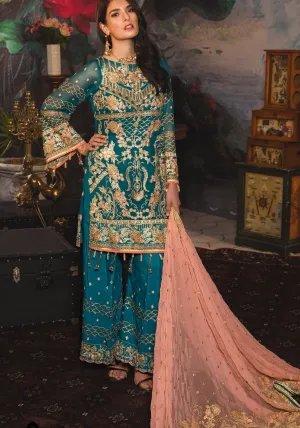 Latest embroidered Pakistani suit of women # P2680