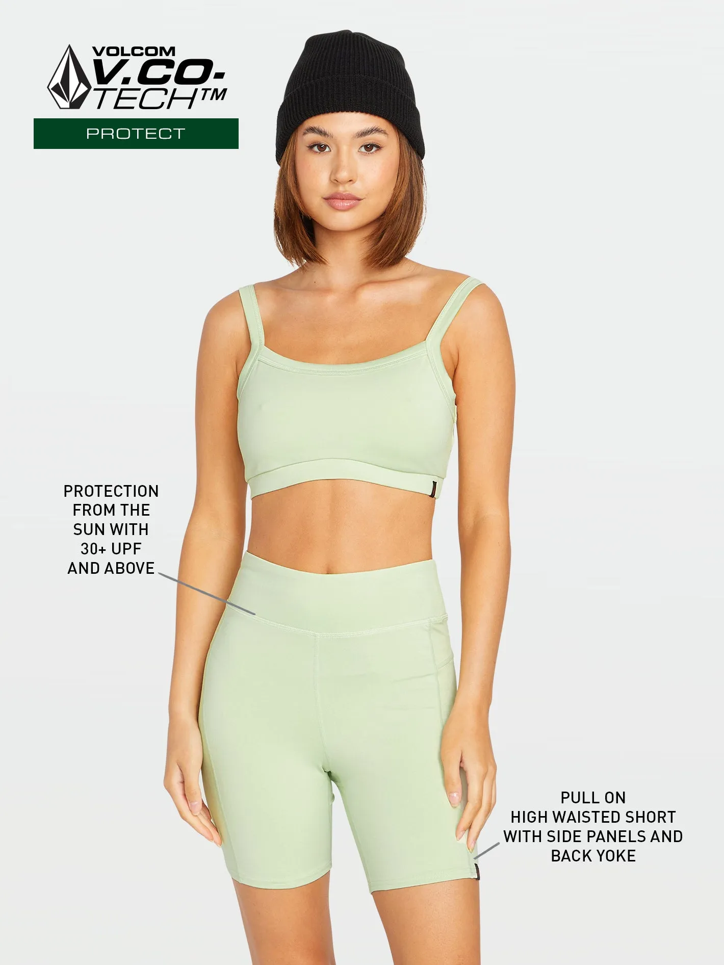Lived In Bralette - Sage