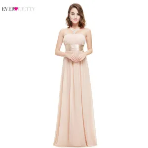 Long Evening Dresses Ever Pretty Strapless Ruched Bust Black Chiffon New Arrival Evening Dresses Style
