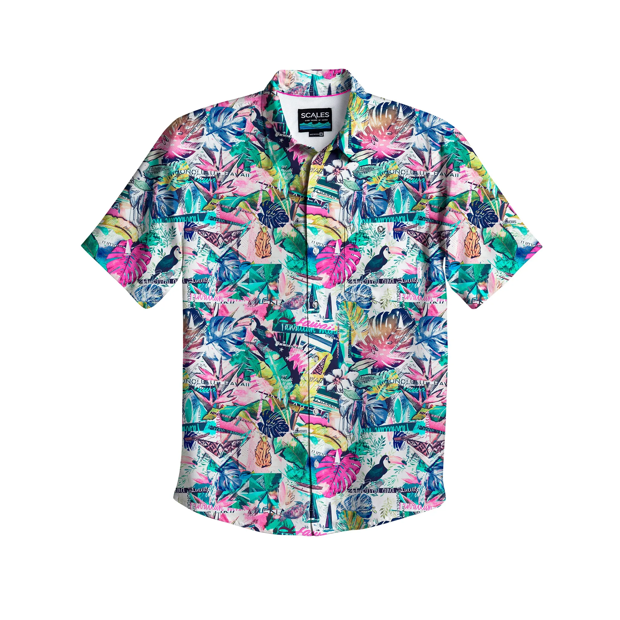 Mahalo Tourist Button Down