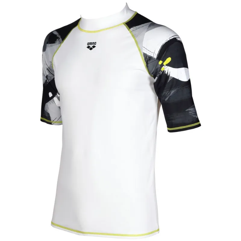 MEN'S SHORT SLEEVES RASH GUARD ALLOVER