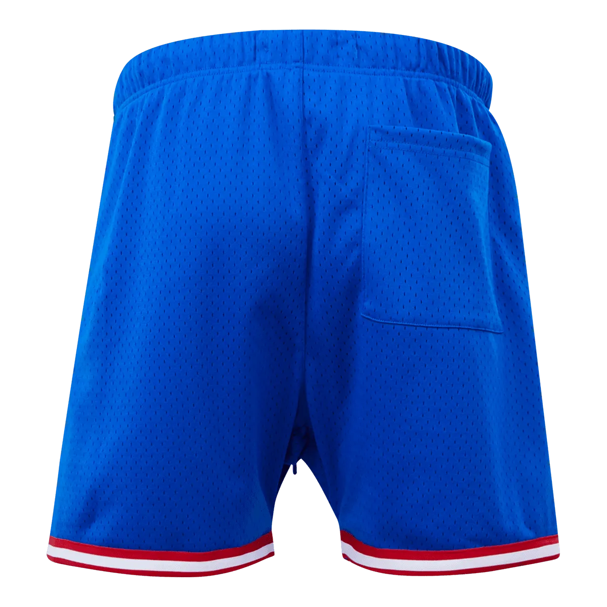 MLB TEXAS RANGERS LOGO MEN'S MESH SHORT (ROYAL/RED)