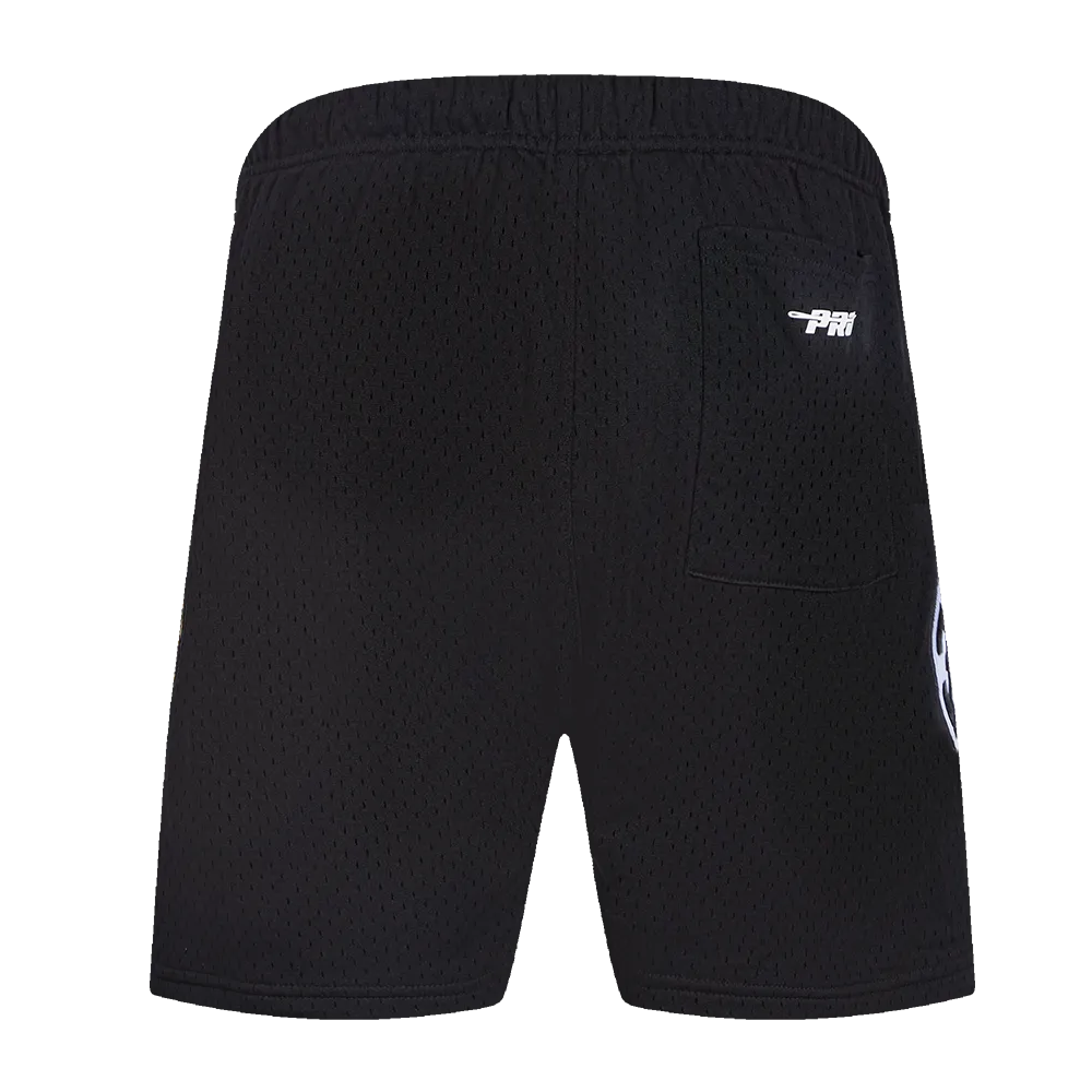 NBA DETROIT PISTONS CLASSIC MESH MEN'S SHORT (BLACK)