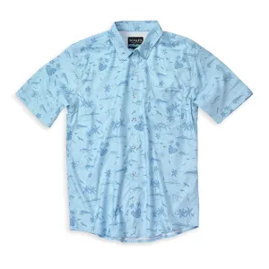 Never A Tourist Performance Button Down