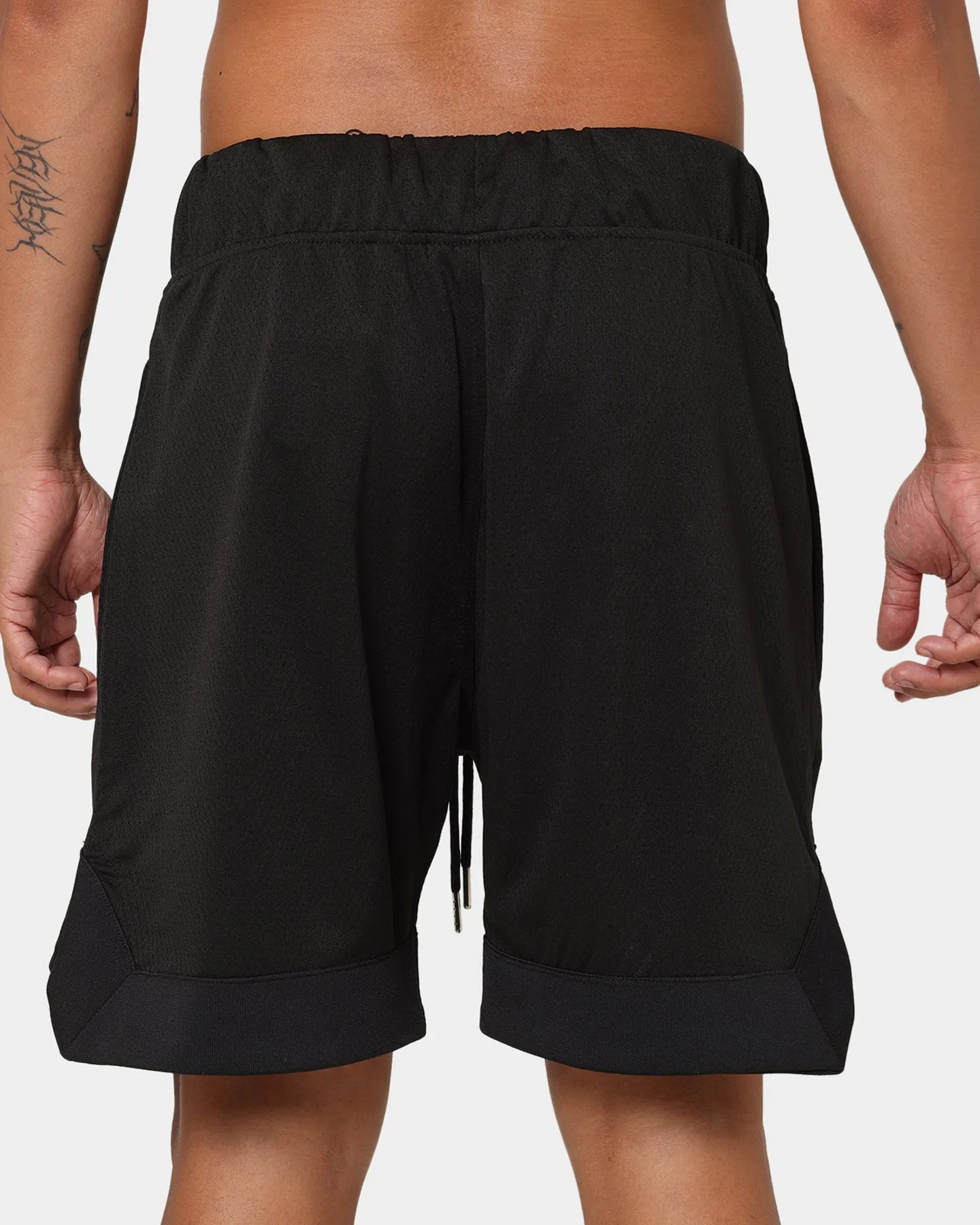 New Era Los Angeles Dodgers Black On Black Shorts Black