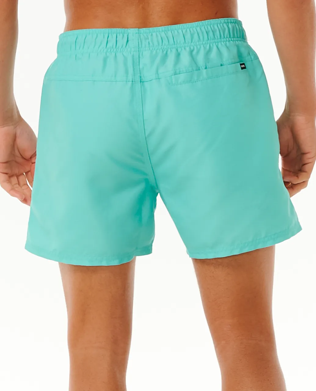 Offset Volley Shorts in Aqua