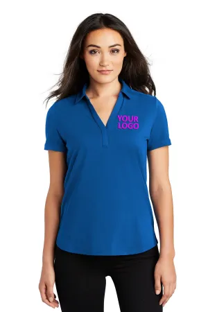 OGIO Ladies Limit Branded Polos, Force Blue