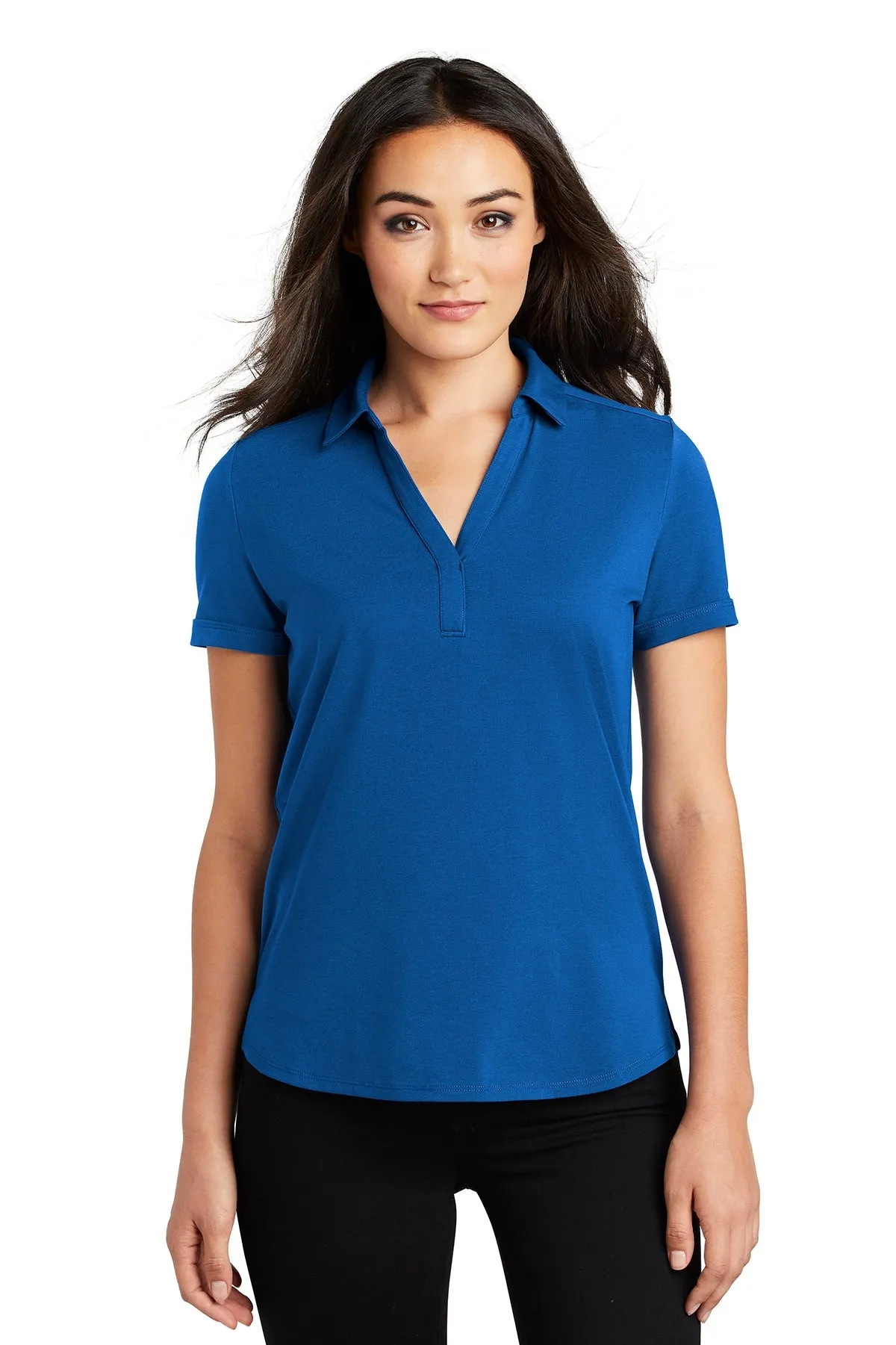 OGIO Ladies Limit Branded Polos, Force Blue