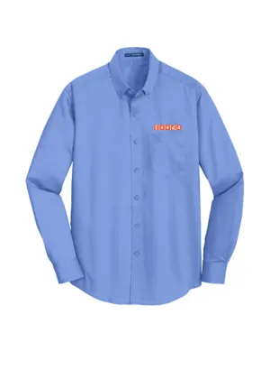 Port Authority Twill Shirt, Ultramarine Blue [Fooda Manager]