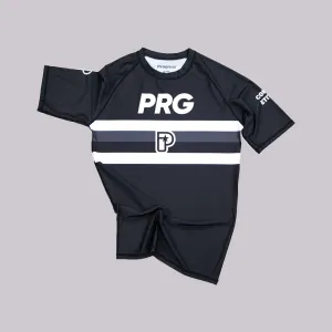 Progress Ranked Competition Rash Guard Black